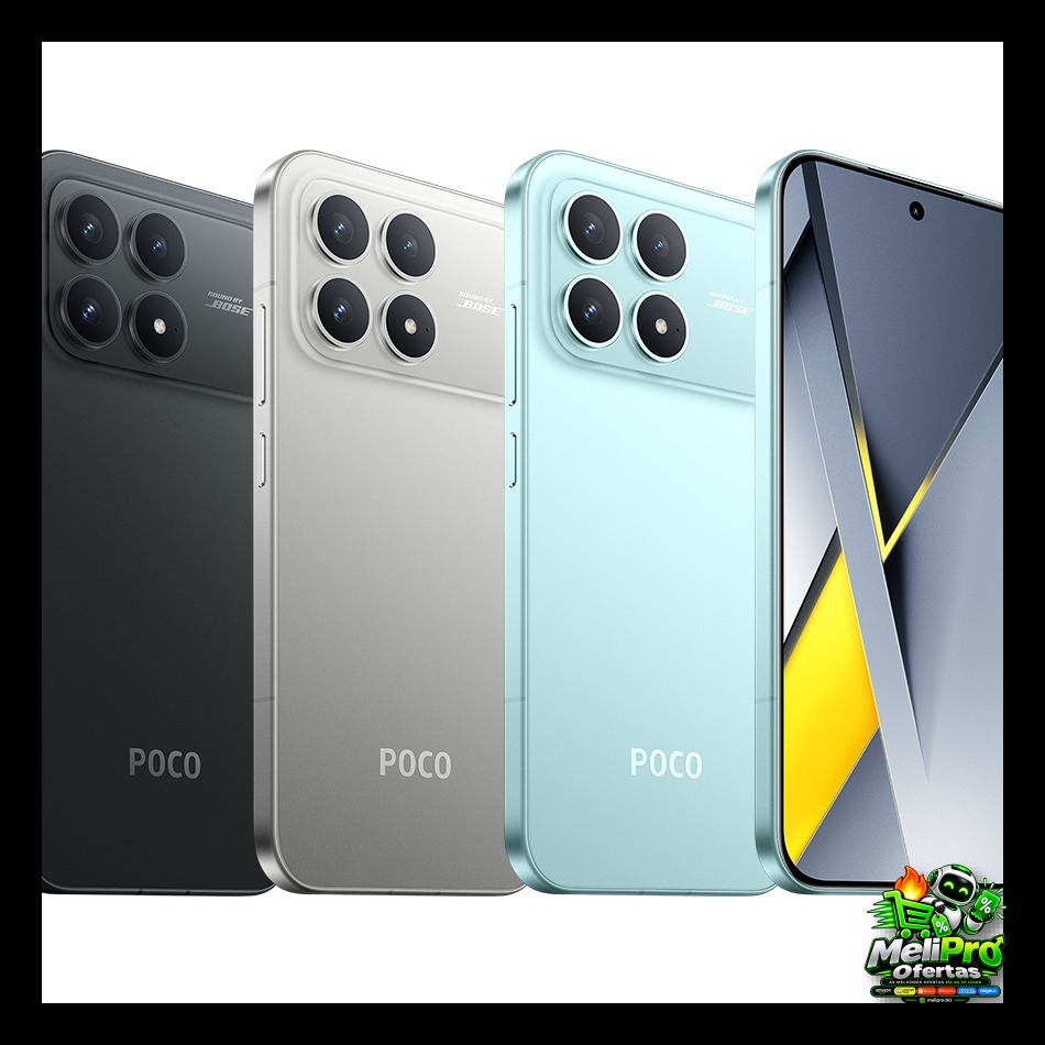 Celular Xiaomi Poco F8 Pro 5G 256GB OU 512GB 12GB RAM COM NFC VERSÃO GLOBAL FONTE BRASIL NOVO LACRADO A PRONTA ENTREGA