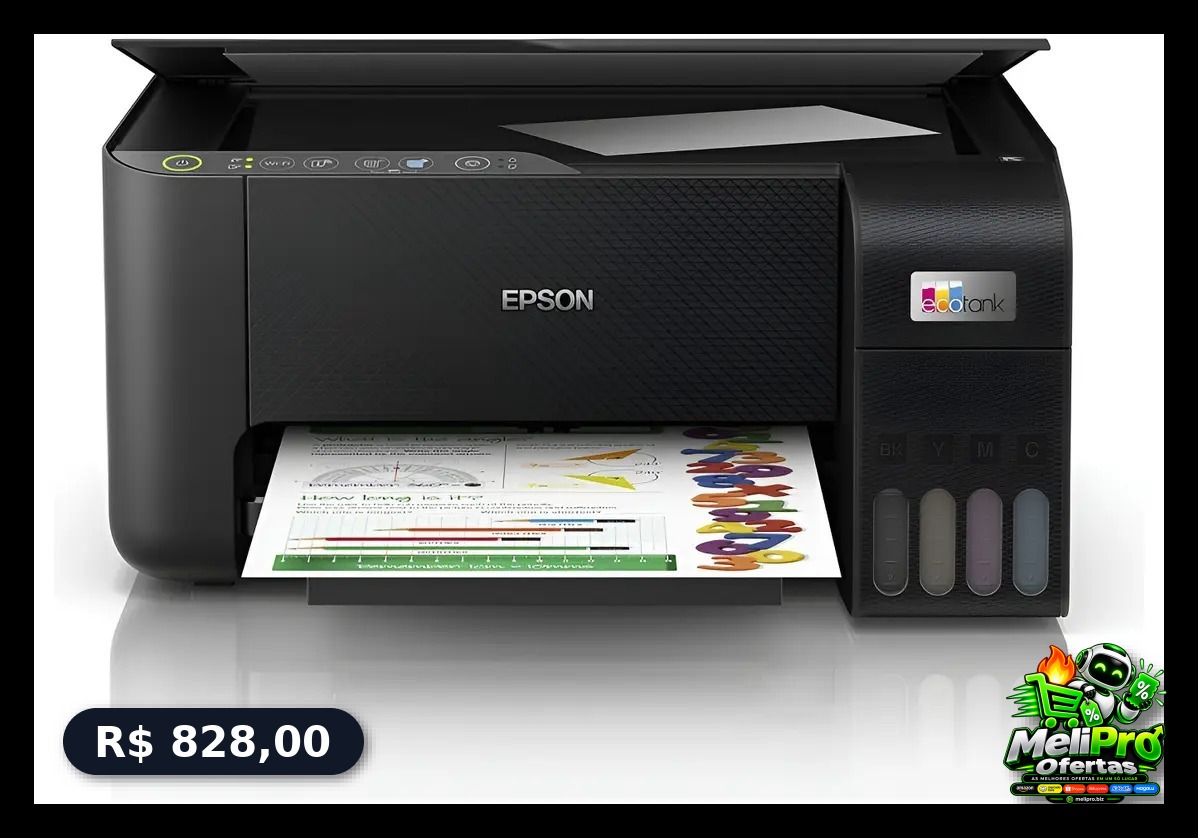 Impressora multifuncional cor Epson EcoTank L3250