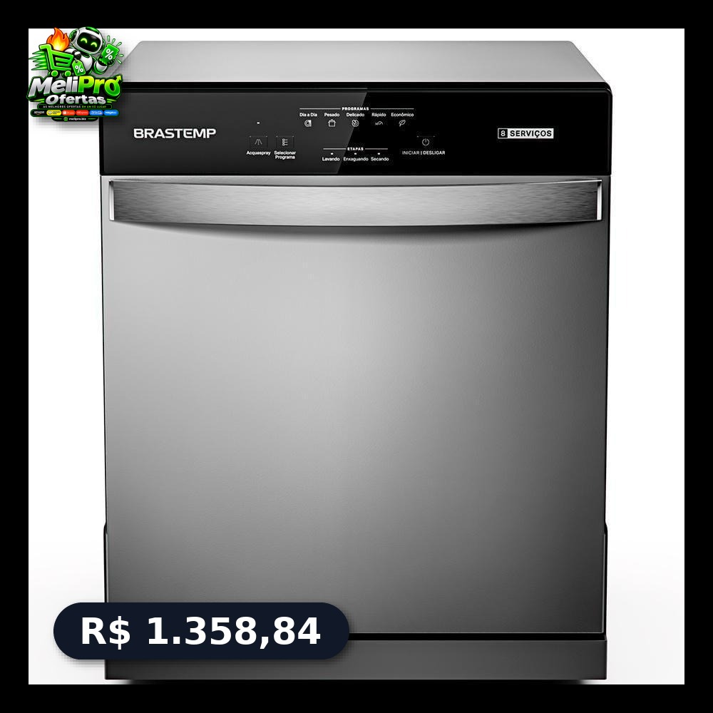 Lava-Louças Brastemp 8 Serviços 127V