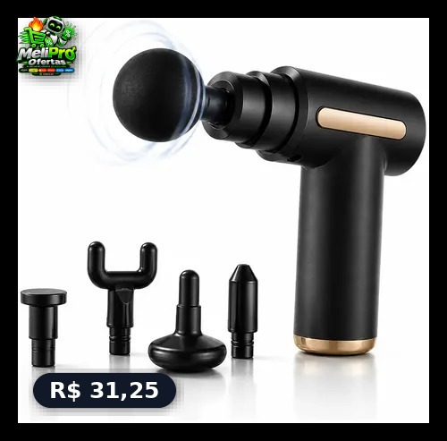 Massageador Pistola Elétrica Profissional
