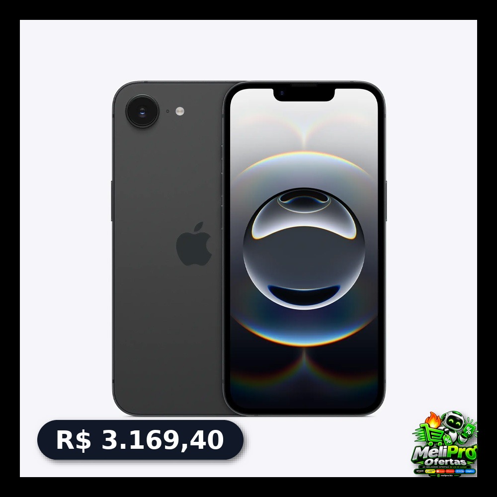 IPHONE NOVO na mão!  câmera de 48MP e tela de 6.1 top demais