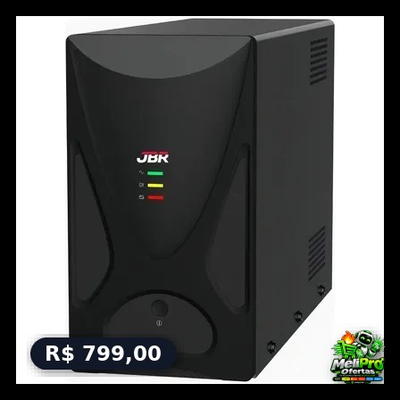 Nobreak Jbr Guard 2000va Mono 110-110v Pc Games Servidor