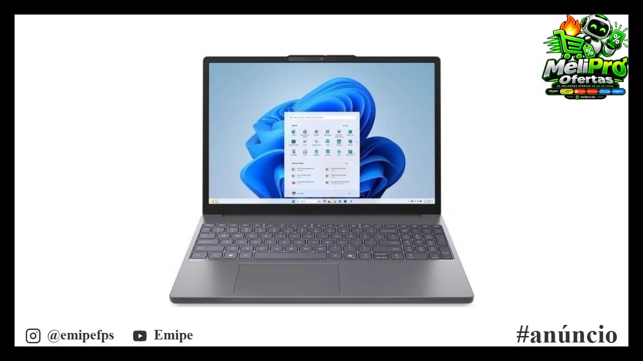 Notebook Lenovo Ideapad Slim 3 (Versão Com W11)