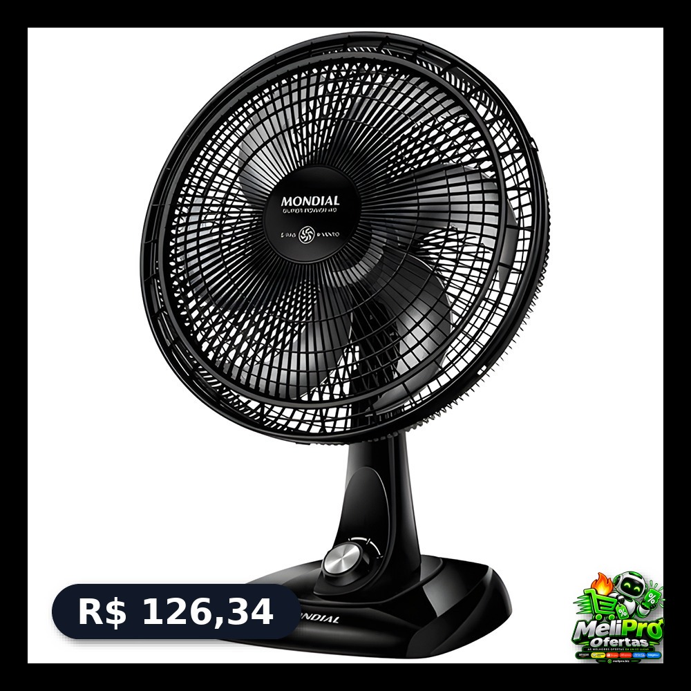 Ventilador Mondial 30cm VSP-30-B 60Hz