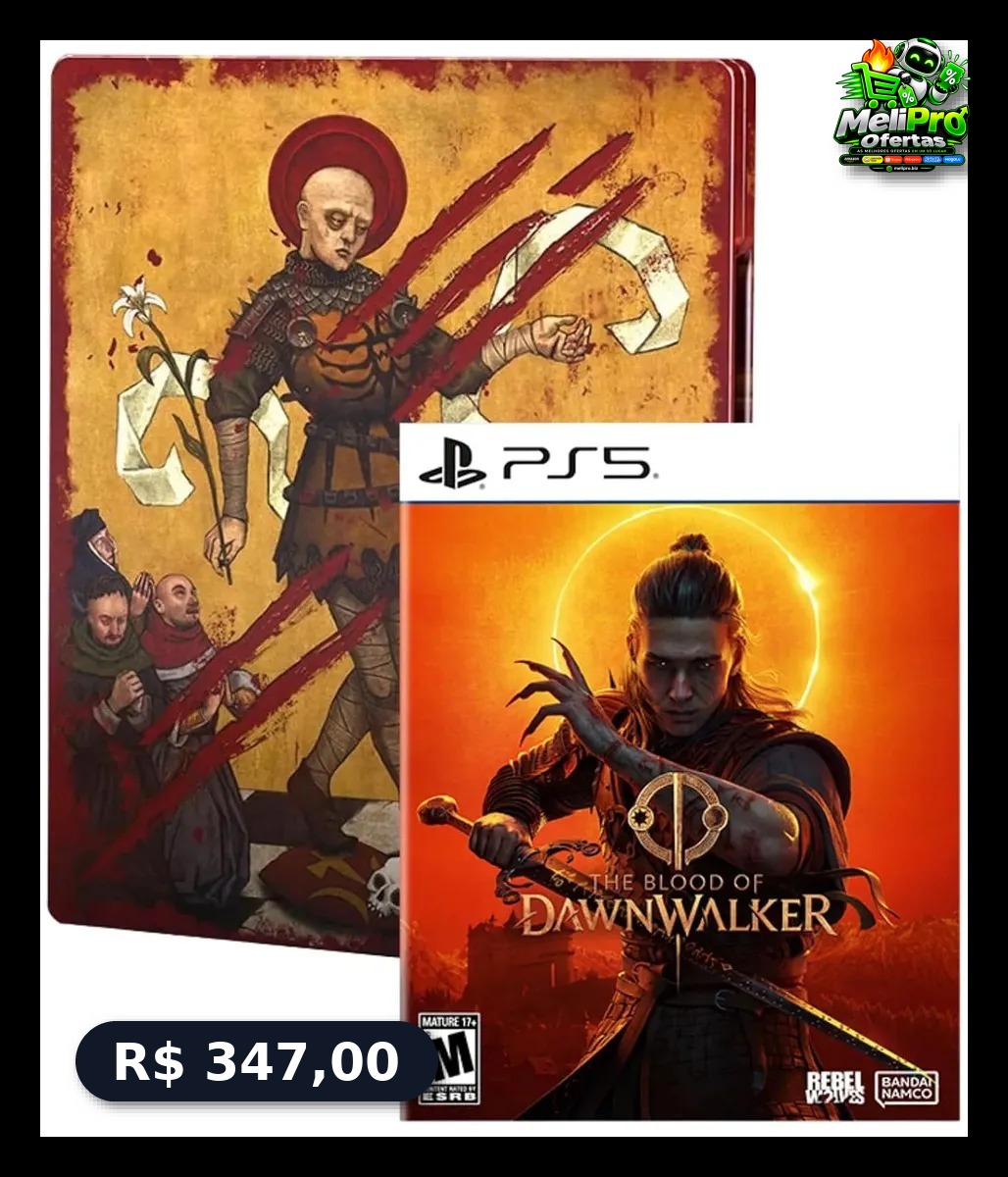 The Blood Of Dawnwalker Steelbook Edition Ps5 Midia Fisica