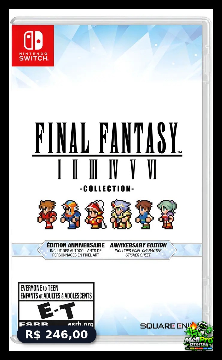 Final Fantasy I Vi Collection 35th Anniversary Ed Switch