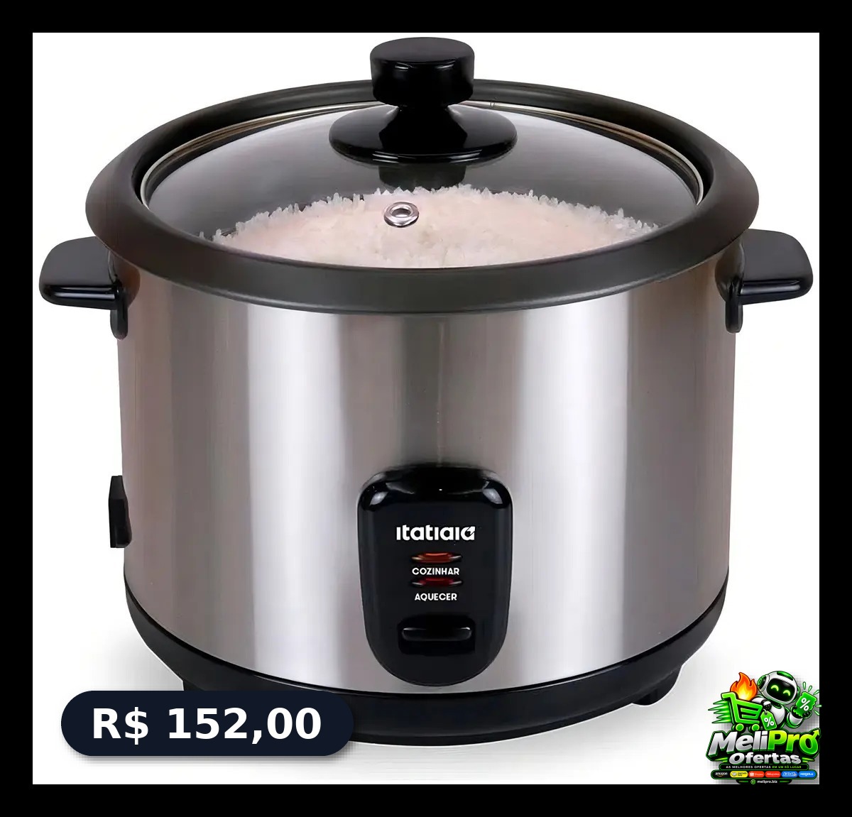Panela Elétrica Itatiaia Pan Arz Midi Vis 1,8l 220v