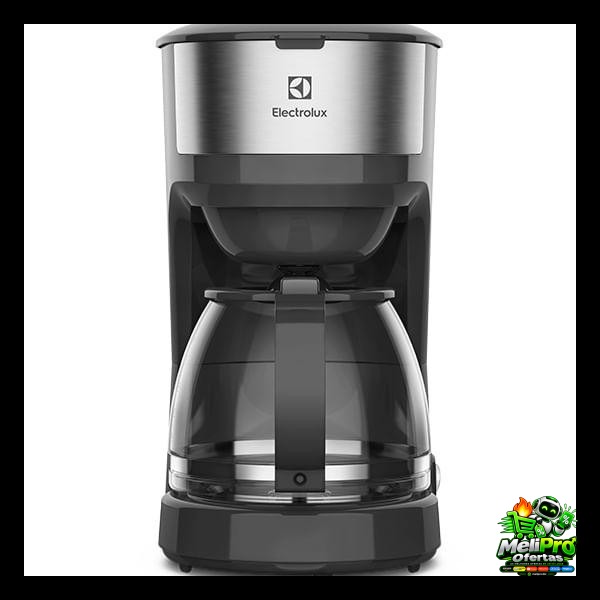 Cafeteira Elétrica Electrolux 30 Xícaras Efficient Função Manter Aquecido Cor Inox Preta (ECM20)
