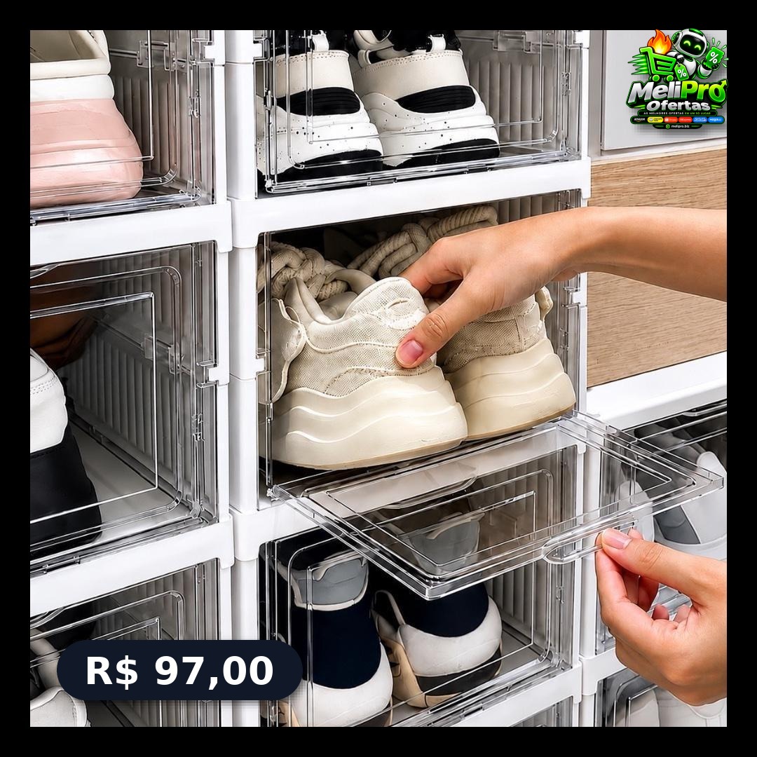 Sapateira Vertical Empilhável – 6 Andares