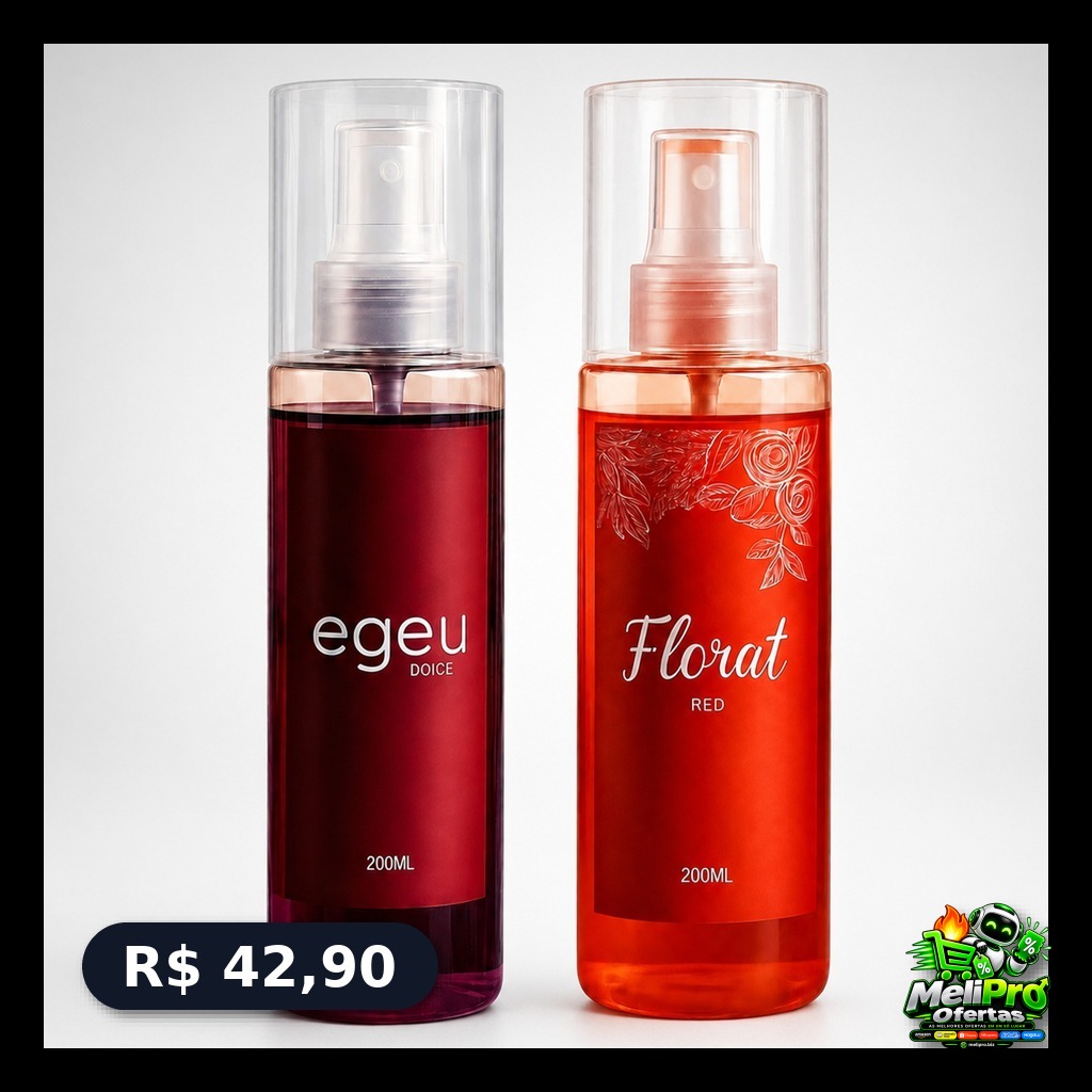 Kit Body Splash Dolce + Florata Red 200ml Feminino.