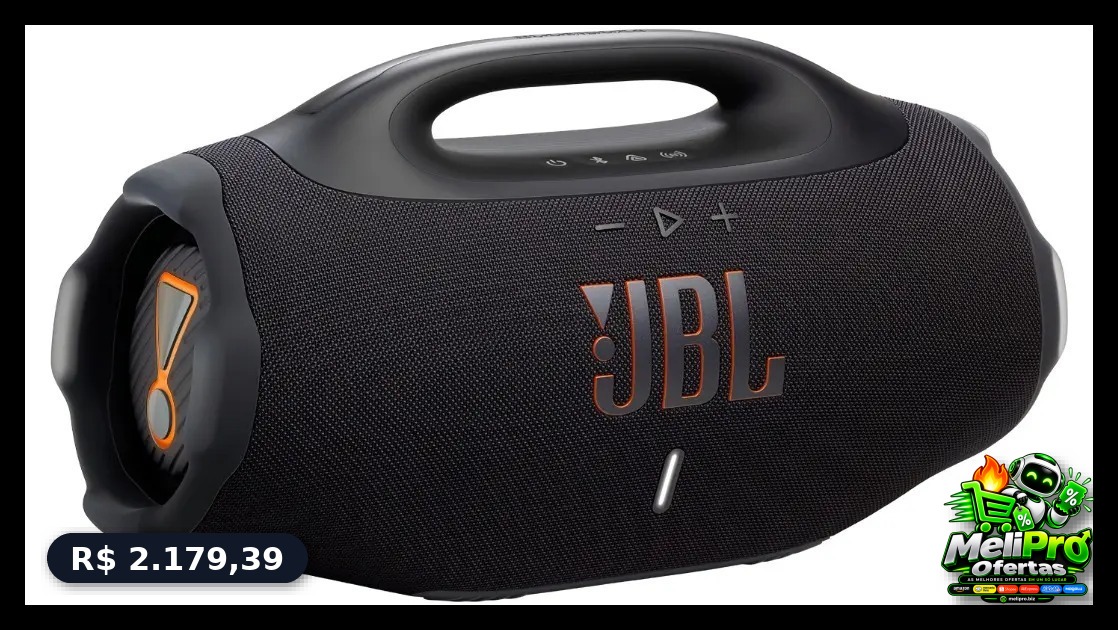 Caixa De Som Bluetooth JBL Boombox 4 PRETA