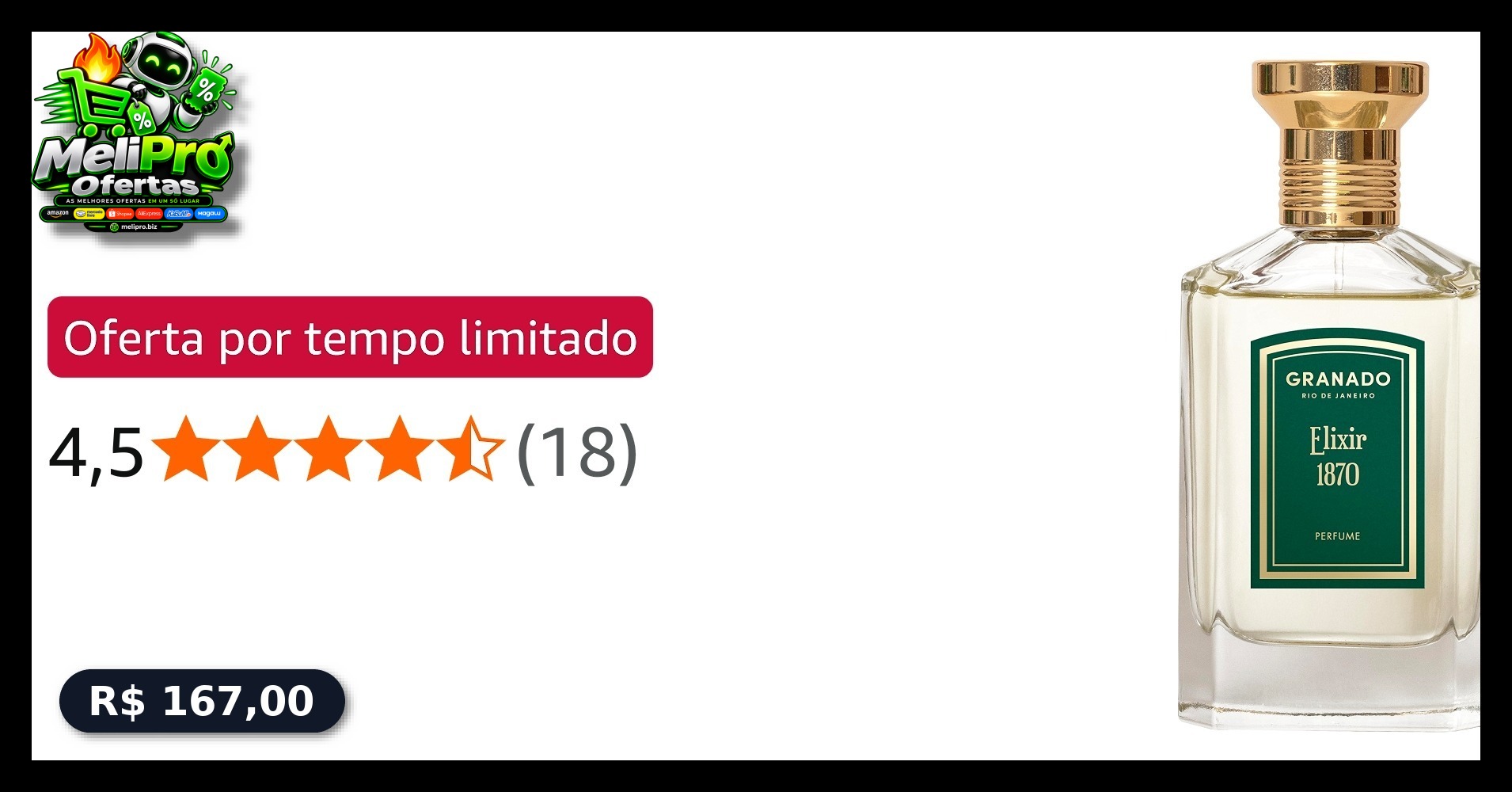 Perfume Granado Vintage, Elixir 75ml