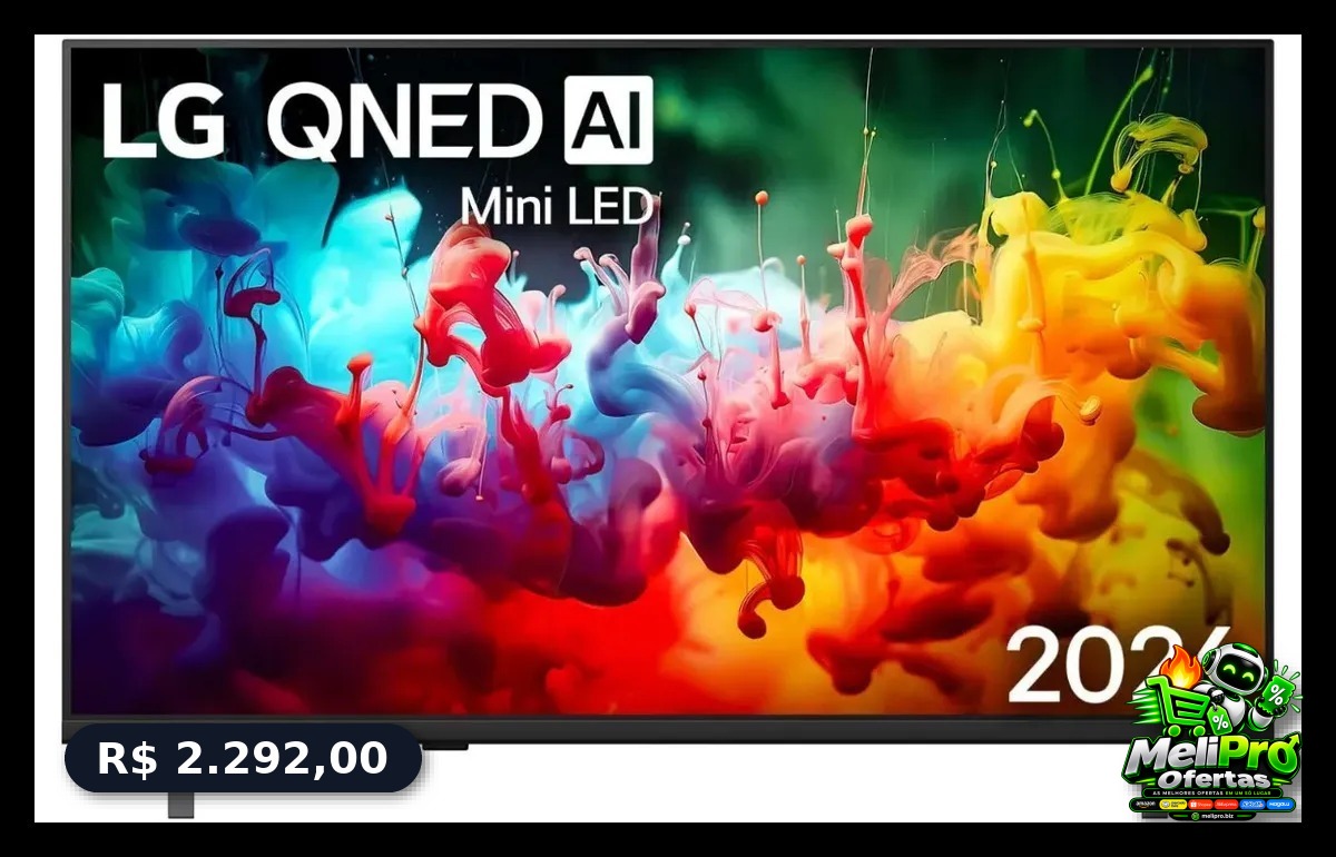 Smart TV LG QNED evo AI QNED70 50" 2026 4K UHD