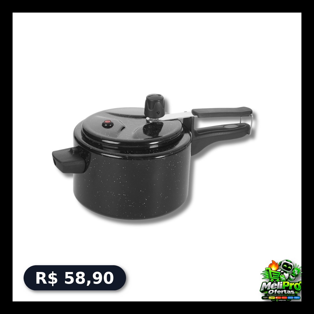 Panela De Pressao Pequena 2,5 Litros Fortlar Colorida