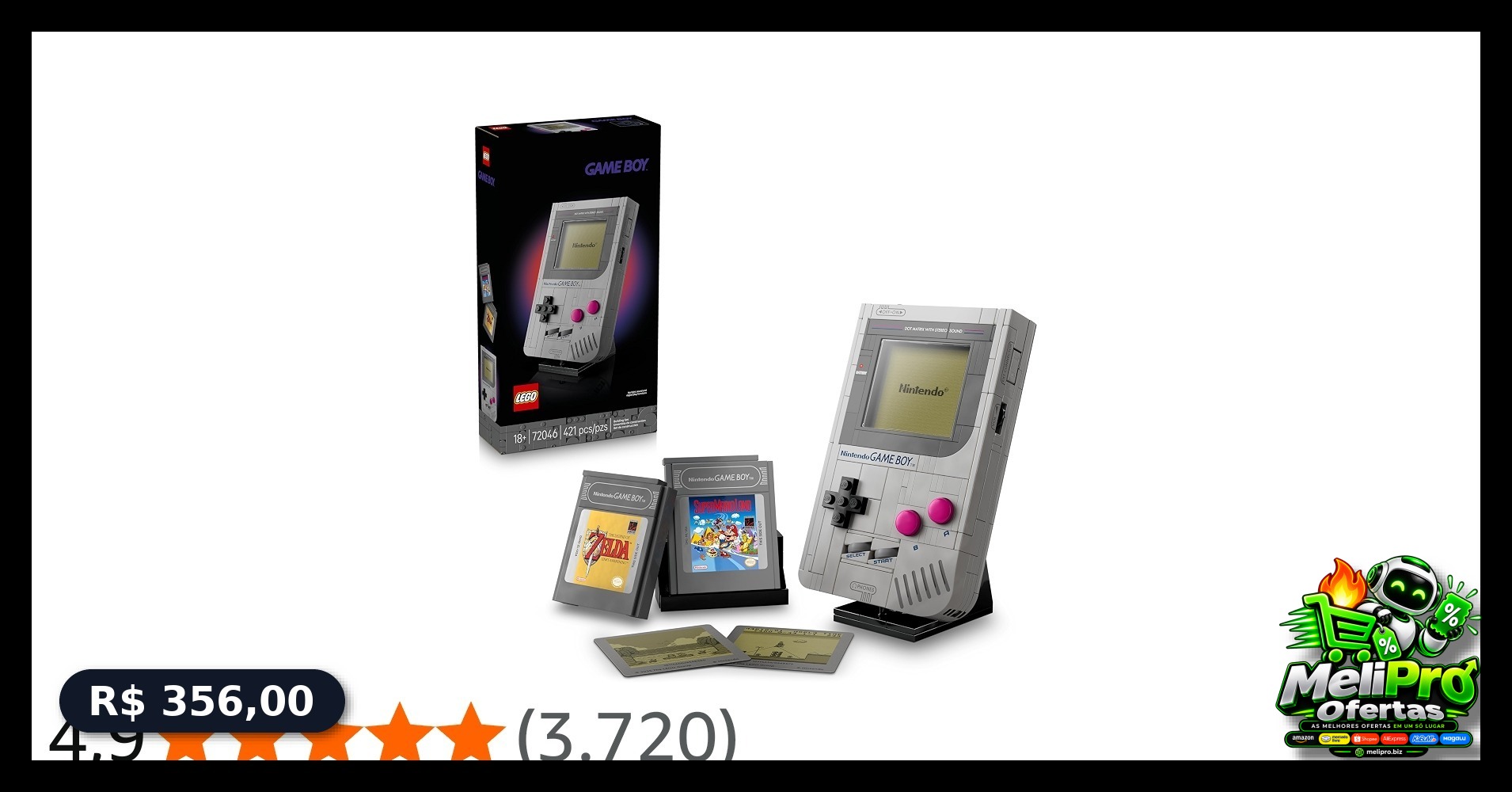 LEGO Super Mario Game Boy™ 72046 (421 Peças)