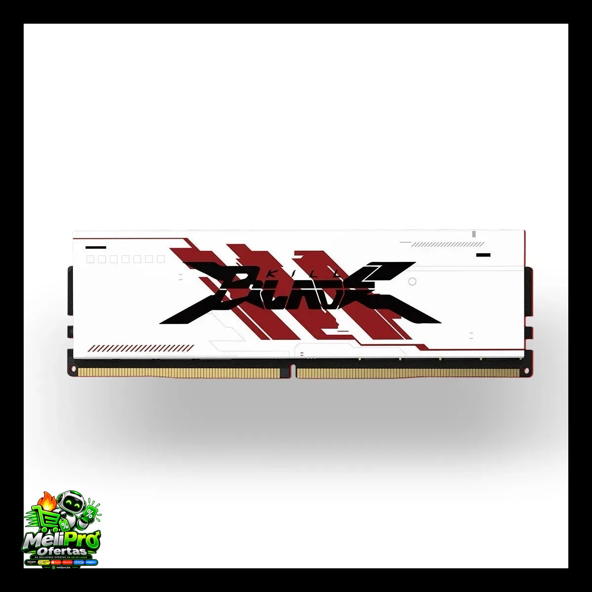 Memória Ram Gamer Puskill Killblade Ddr4 16GB 3200mhz RGB CL16