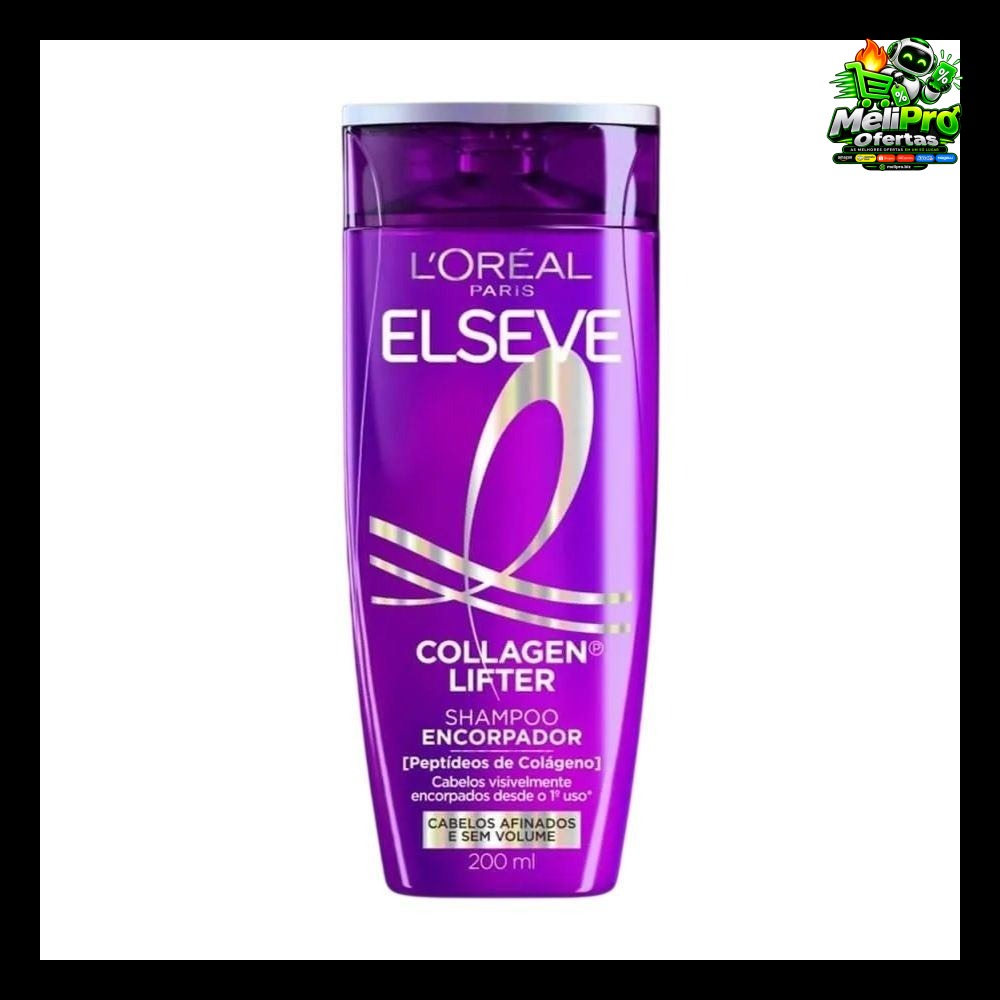 Shampoo Elseve Collagen Lifter 200ml