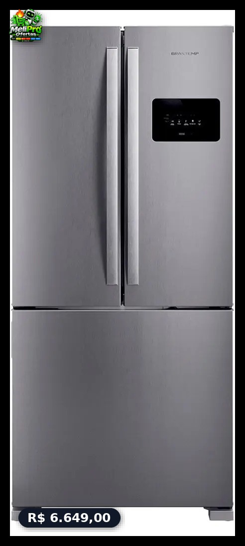 Brastemp Geladeira Inverter 3 Portas French Door BRO88AE