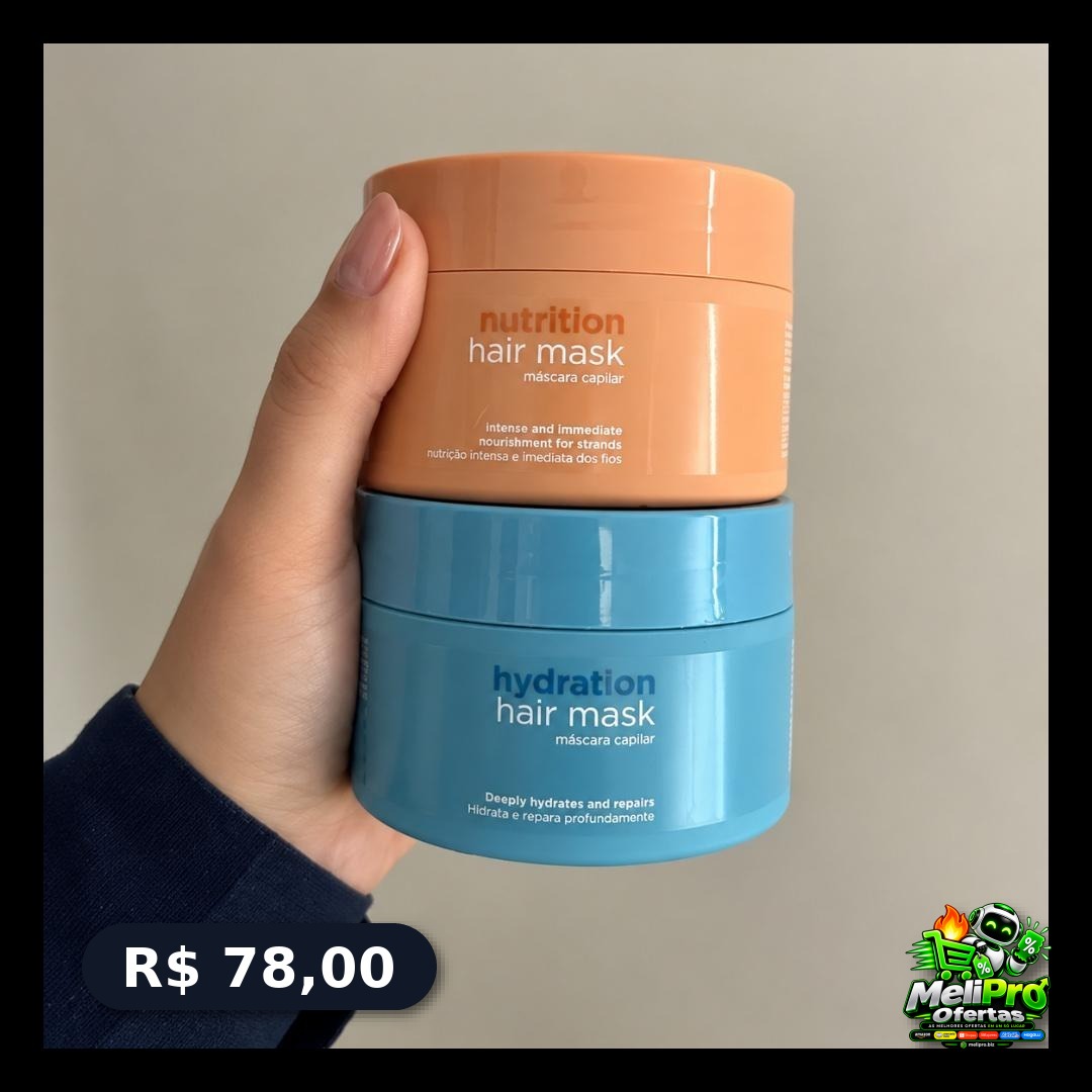 Máscaras De Tratamento Nutrição + Hidratação Stages - Braé