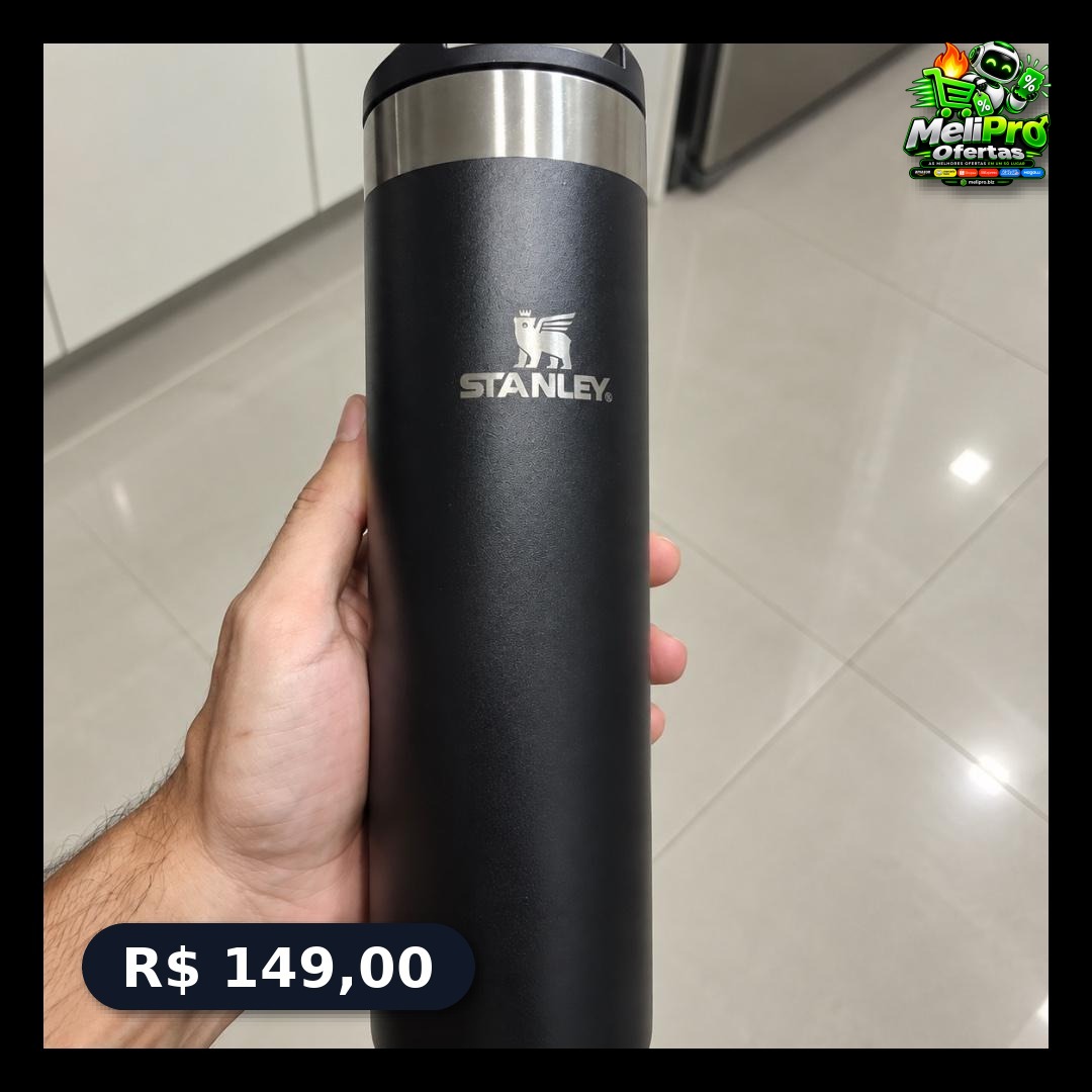 Garrafa Térmica Stanley Aerolight Black 2.0 591ml