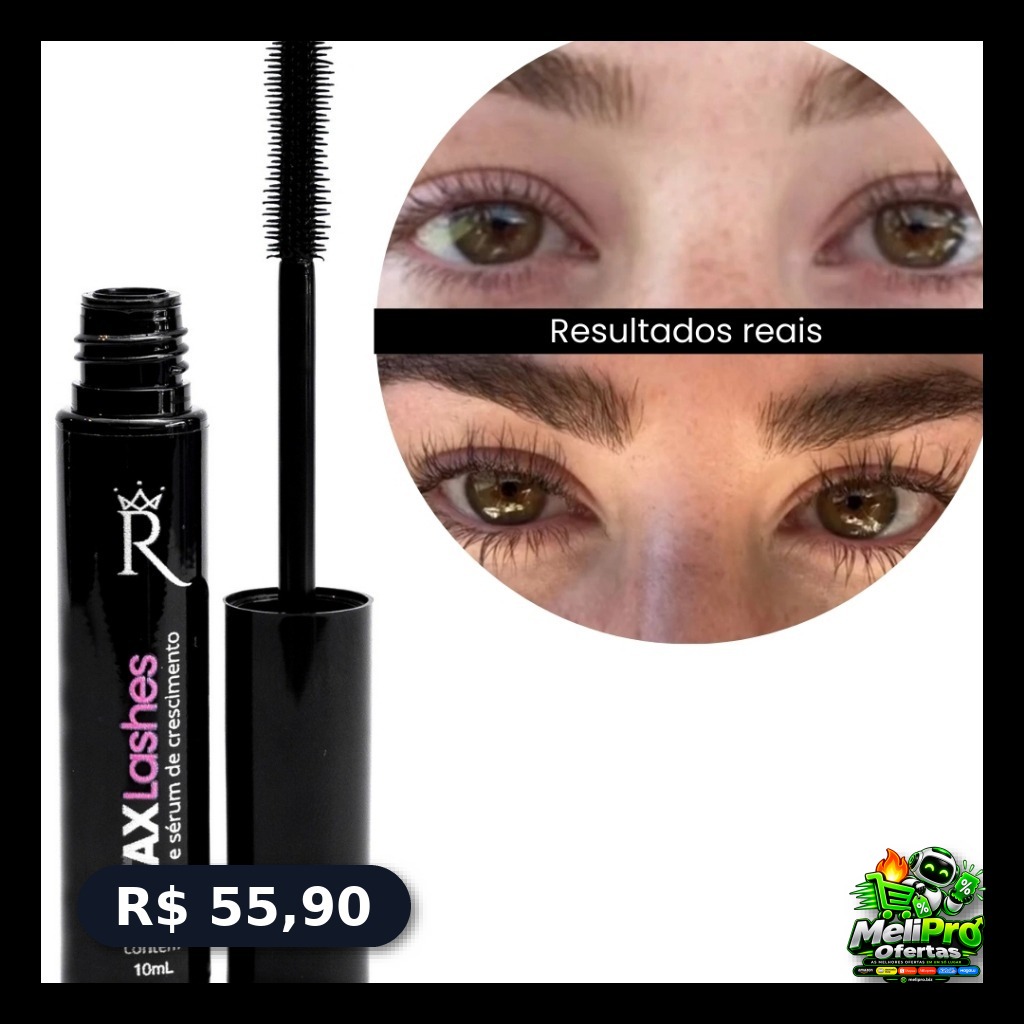 ORIGINAL-Max Lashes_Rimel com Serum para Crescimento de Cílios