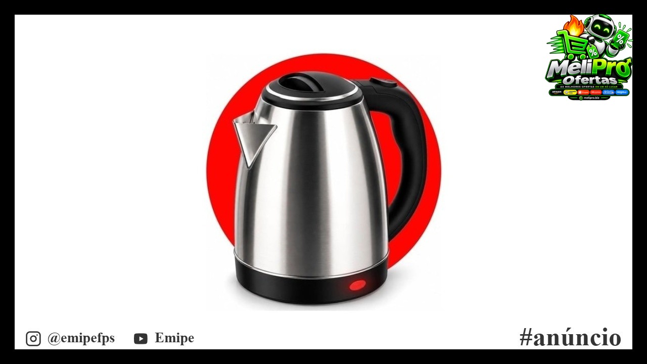 Chaleira Elétrica 2 Litros Inox Cor Aço 220v