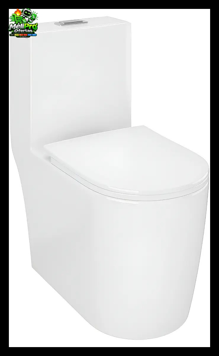Vaso Sanitário Cerâmica Monobloco Modelo Petrus - Vab0036