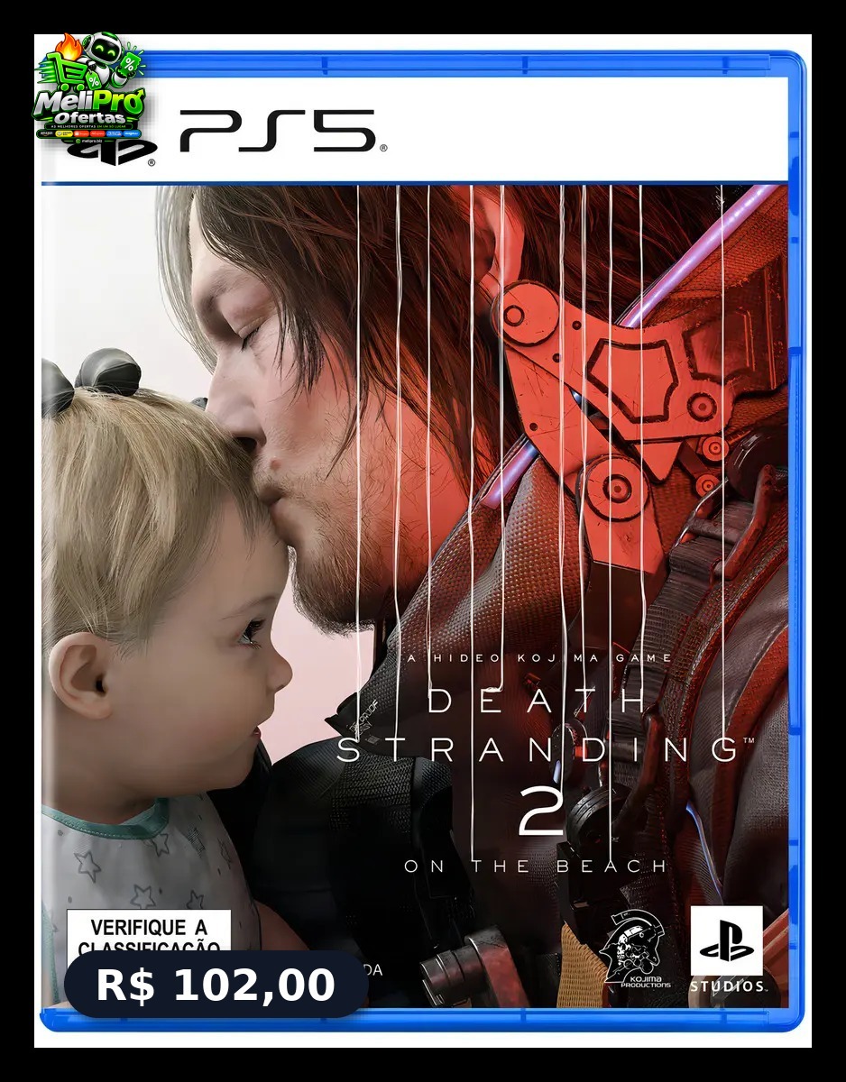 Jogo Death Stranding 2: On The Beach Edição Padrão Ps5 Sony
