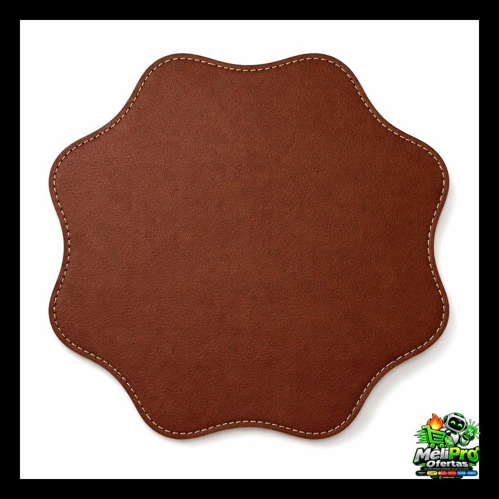 08 Jogo Americano Dupla Face Sisal Souplast Couro para Mesa Posta Atmos