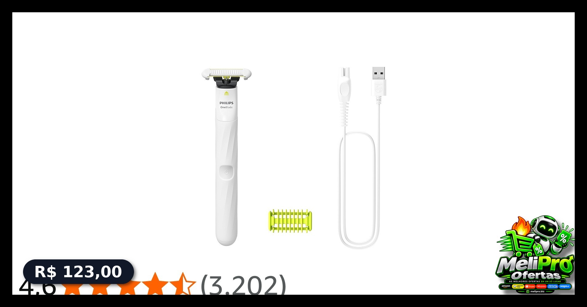 Resgate o Cupom PHILIPS20OFF na página do produto (Logo abaixo do preço)