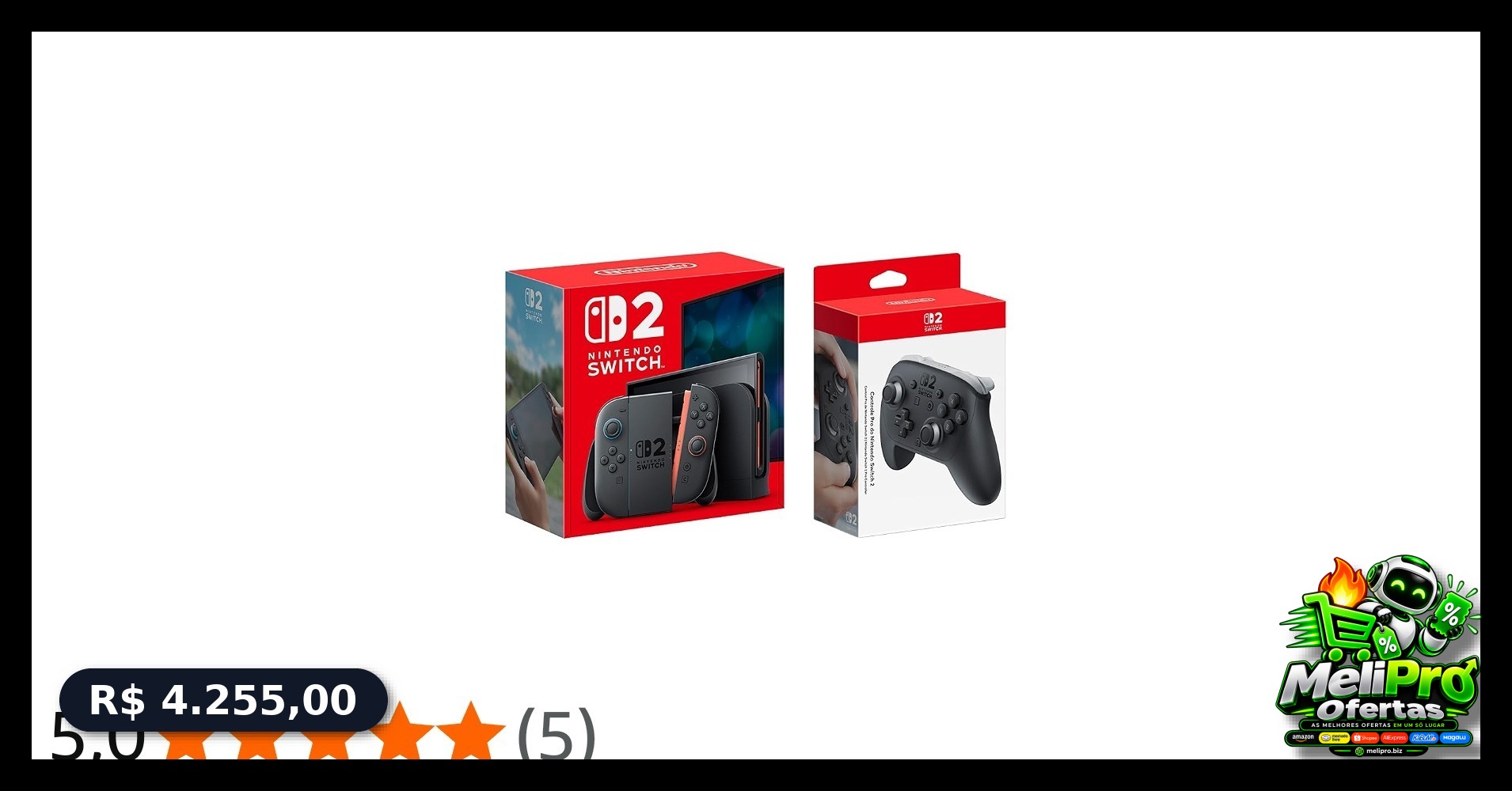 Bundle Console Nintendo Switch 2 + Pro Controller