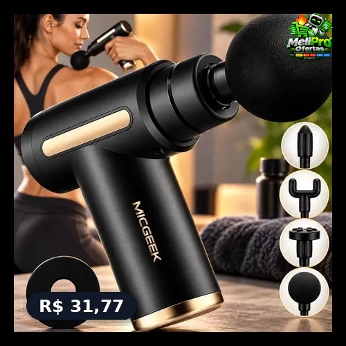 Massageador Elétrico Profissional 6 Velocidades - Micgeek