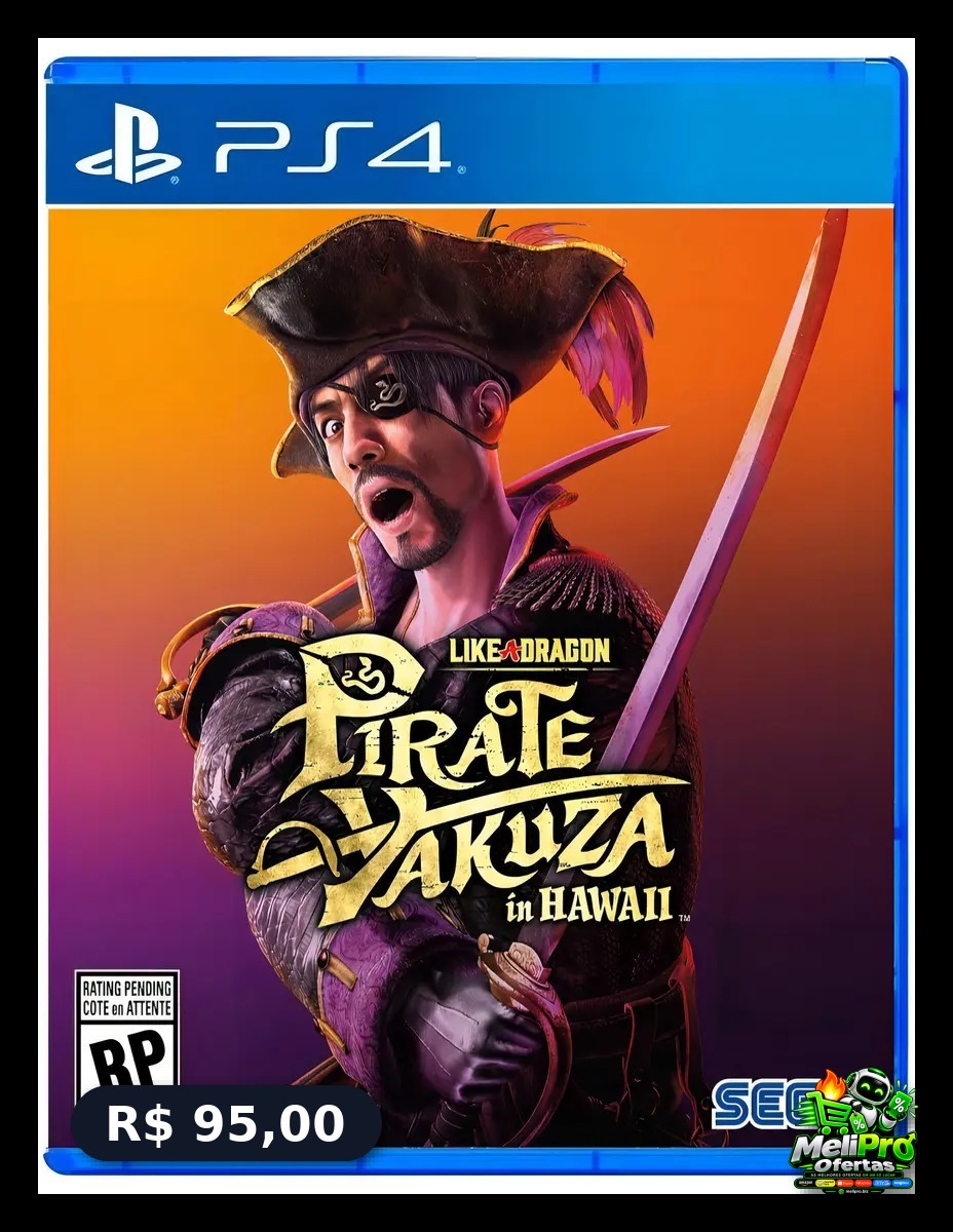 Like A Dragon Pirate Yakuza In Hawaii Ps4 Midia Fisica