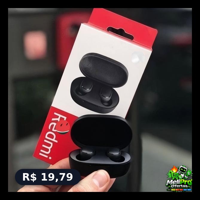Fones de ouvido sem fio Bluetooth compactos Xiaomi